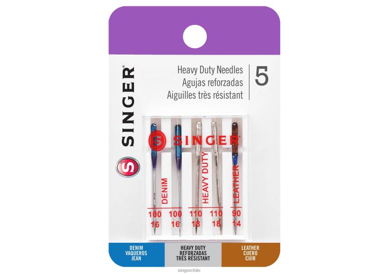 SINGER Agujas universales de alta resistencia, tamaños variados. accesorios 860BJ115