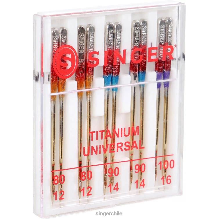 SINGER agujas universales de titanio varios tamaños accesorios 860BJ86