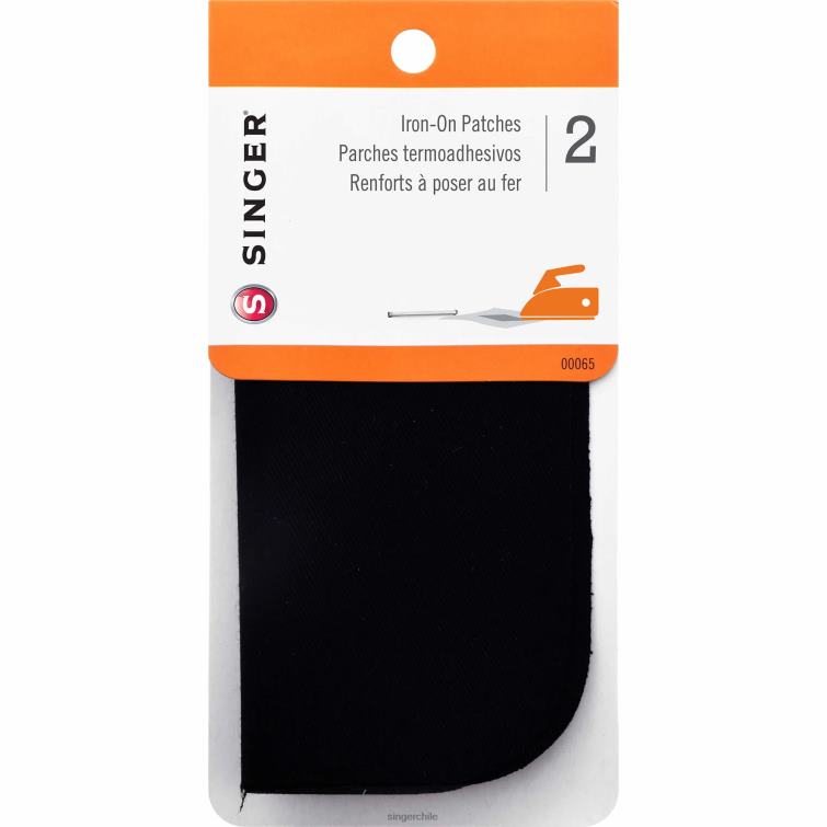 SINGER parches termoadhesivos - negro accesorios 860BJ173
