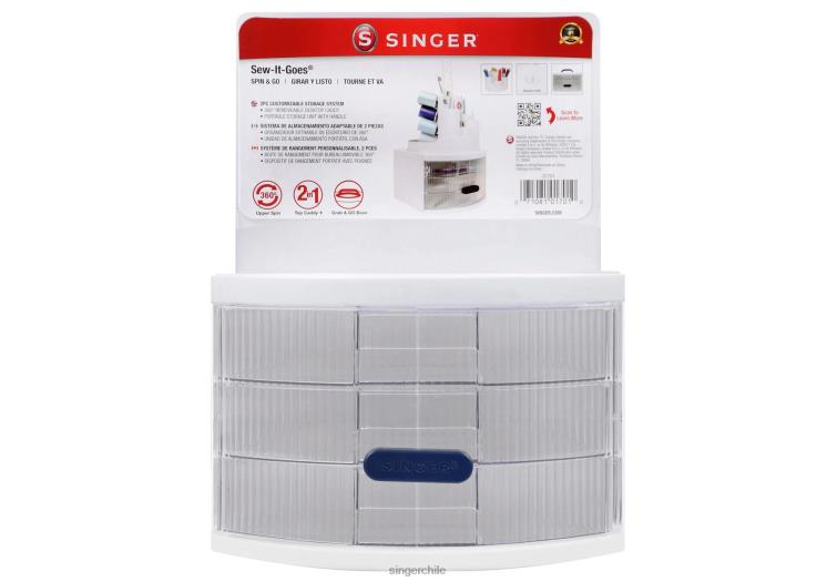 SINGER sistema de almacenamiento sew-it-gos spin & go accesorios 860BJ93
