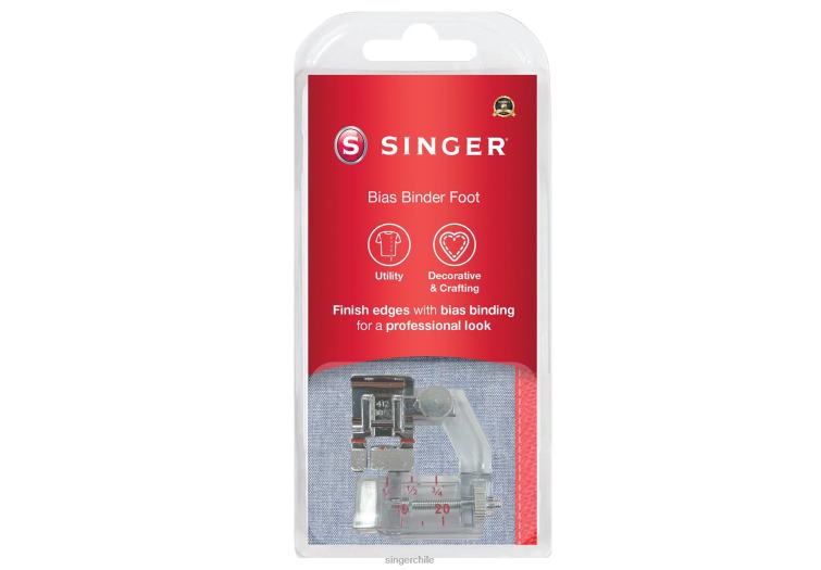 SINGER Prensatelas para encuadernación al bies accesorios 860BJ145
