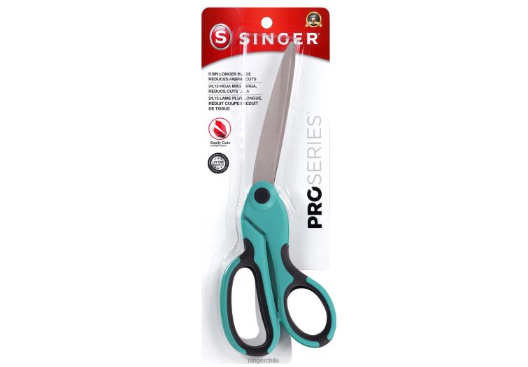 SINGER Tijeras curvadas de alta resistencia Proseries de 9,5" con agarre cómodo accesorios 860BJ163