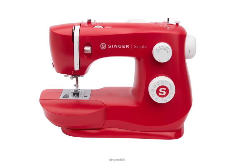 SINGER maquina de coser roja simple 3337 máquinas 860BJ75