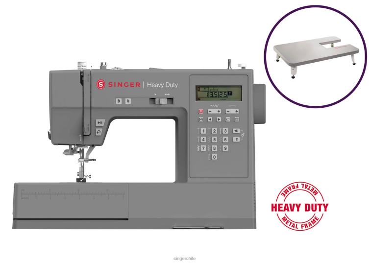 SINGER Máquina de coser resistente 6700c y mesa extensible. máquinas 860BJ10