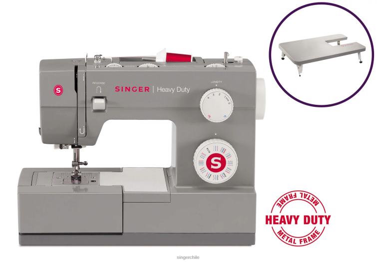 SINGER Paquete de mesa de extensión para máquina de coser 4432 de alta resistencia máquinas 860BJ17
